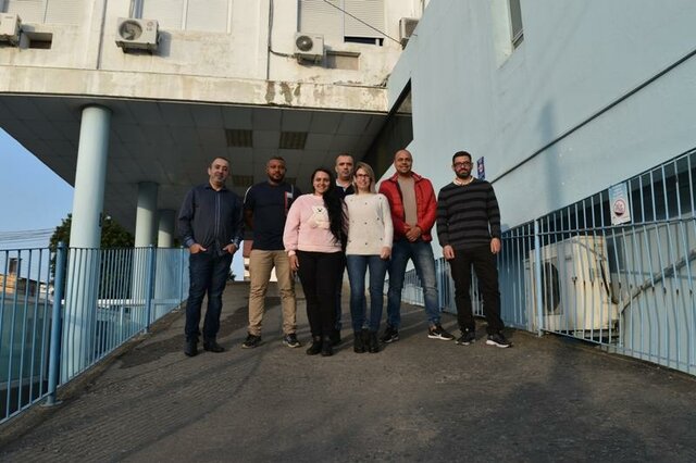 Primeira equipe de Bombeiros Civis do HU