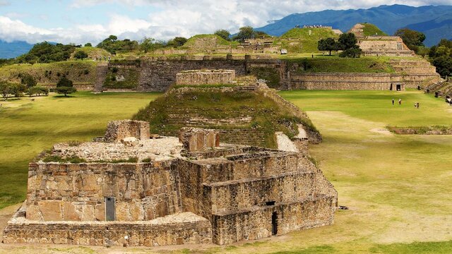 Major city of Monte Albán