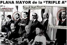 APARICION DE LA TRIPLE A (ALIANZA ANTICOMUNISTA ARGENTINA)