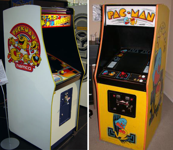 First pac man machine