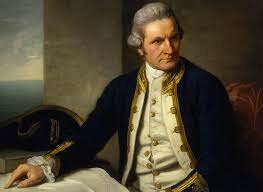 James Cook explores the pacific