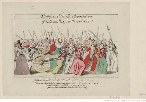 Women's march to Versailles/Returning the King to Paris