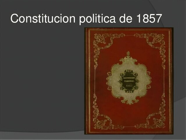 Constitución de 1857