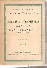 Es publica “Idil·lis” i “Cants Místics”