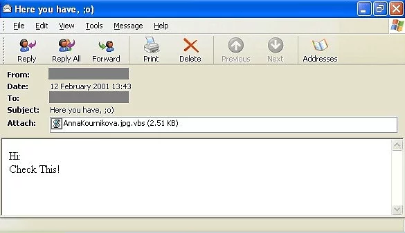 Anna Kournikova (VIRUS)