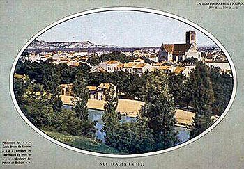 Invention de la photographie en couleur