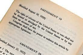 19th amendment