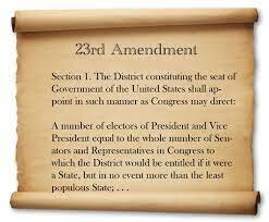 23rd amendment