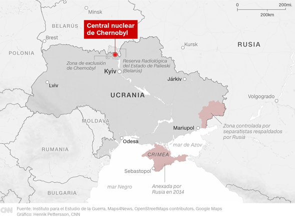 Se reinician transmisiones de datos sobre radiación en la planata nuclear de Chernobyl