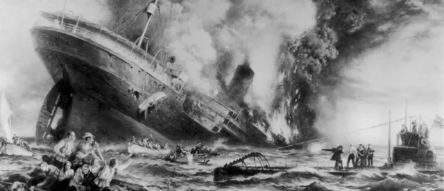 the sinking of lusitania