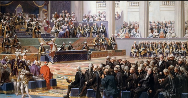 LOUIS CALLS TOGETHER THE THREE ESTATS