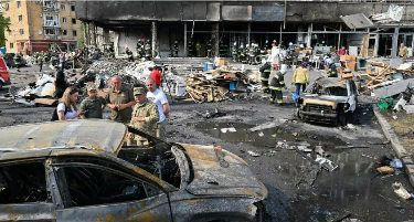 Ataque con misiles rusos en Vinnytsia