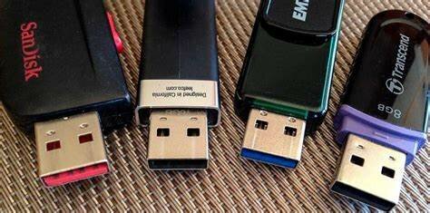 Aparición dos USB