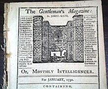 La revista The Gentleman's es considerada la primera revista moderna, publicada en Inglaterra