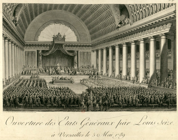 OUVERTURE DES ÉTATS GÉNÉRAUX