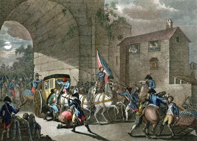 ARRESTATION DU ROI À VARENNES