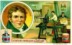 Cromolitografía patentada por Godofredo Engelman