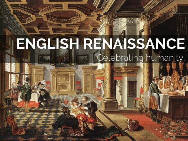 English Renaissance Period