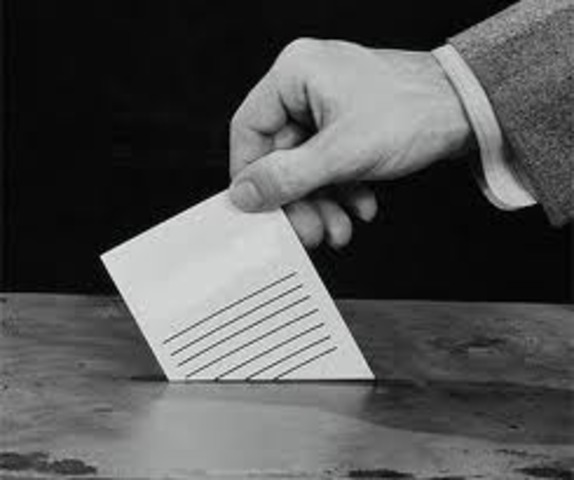 Primera eleccion por Sufrahio Universal