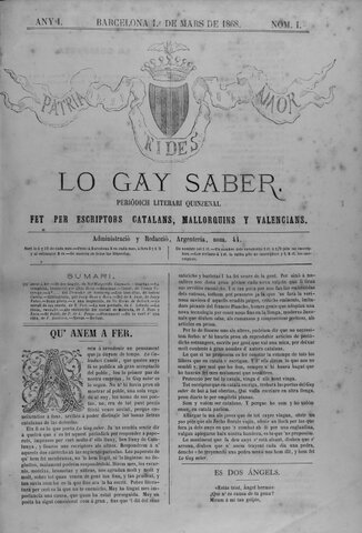 Proclamat Mestre en Gai Saber