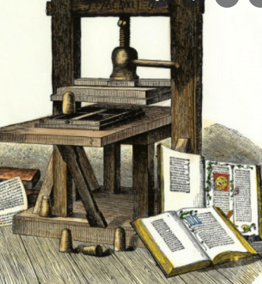 invención de la imprenta