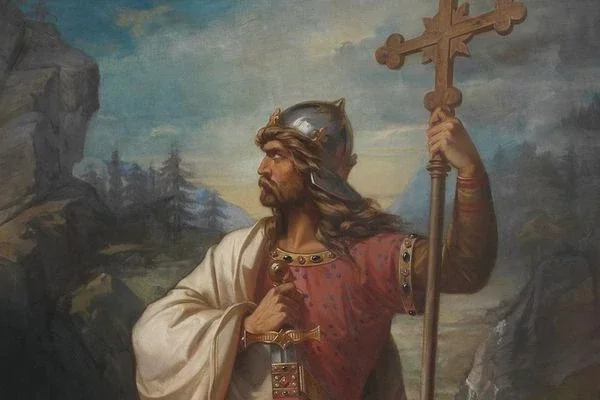 Pelayo derrotó a los musulmanes en Covadonga