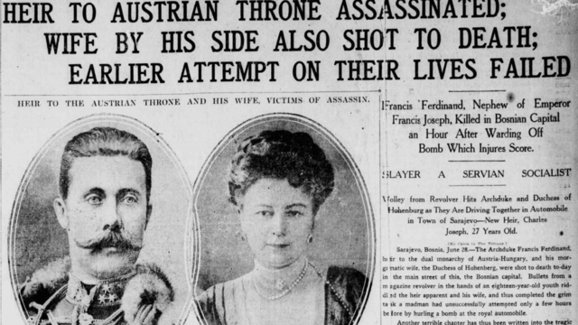Assassination of Archduke Franz Ferdinand