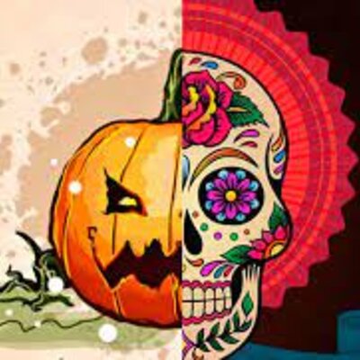 Timeline: halloween y dia de muertos-Emily Naomi
