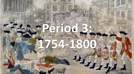 Timeline: Apush Period 3:1754 - 1800