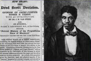 (3) Dred Scott Decision