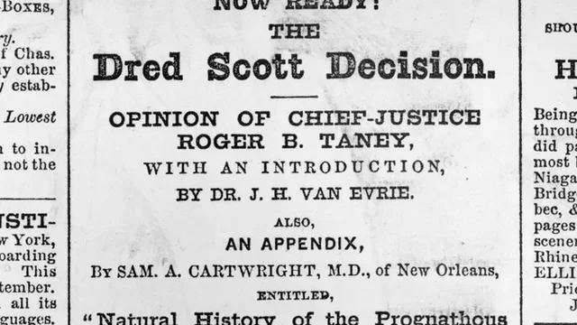 Dred Scott Decision