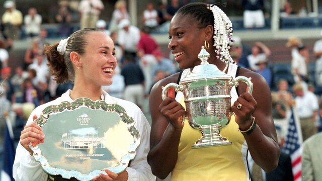 Serena wins her first grand slam