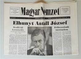 Antall József halála