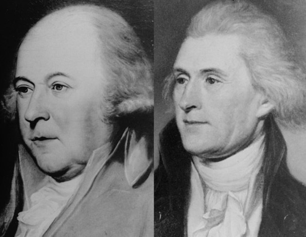 Jonh Adams thomas Jefferson
