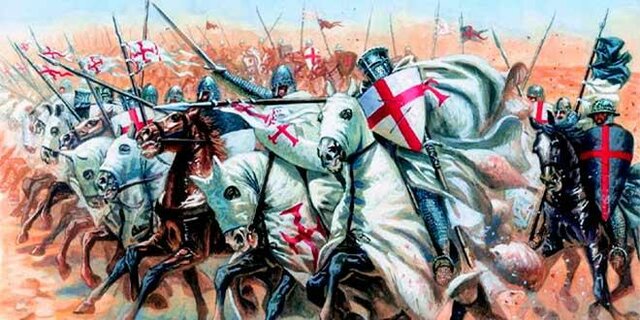 Las crusadas de la iglesia medieval