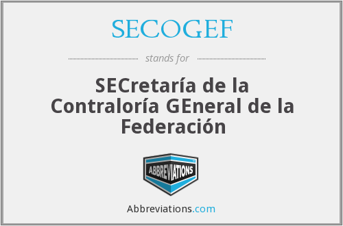 1982 (SECOGEF)
