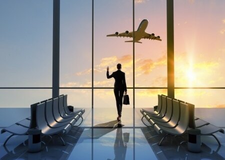 Hacer mi primer viaje en avión