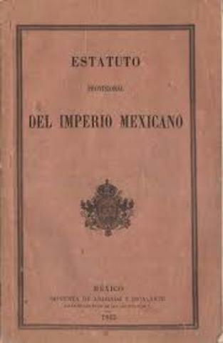 Estatuto Provisional del Imperio Mexicano