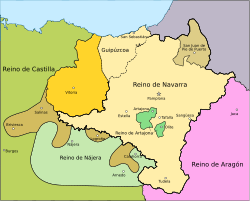Reino de Navarra y condado de Aragón