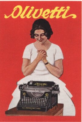 Marcello Dudovich, campagna rivolta alle segretarie.