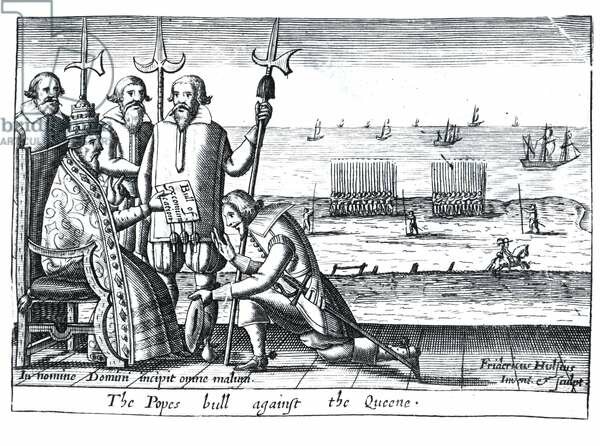 Excommunication of Elizabeth I : papal bull “Regnans in  Excelsis”, anther reason for the Catholics persecutions