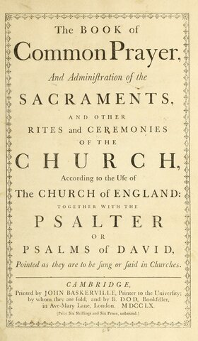 The Book of the Common Prayer