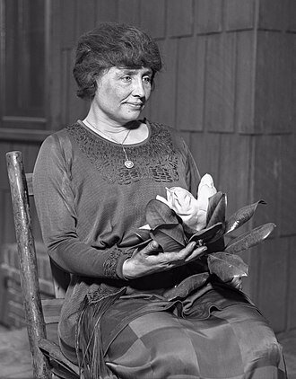 Helen Keller is inducted to the Women's Hall of Fame