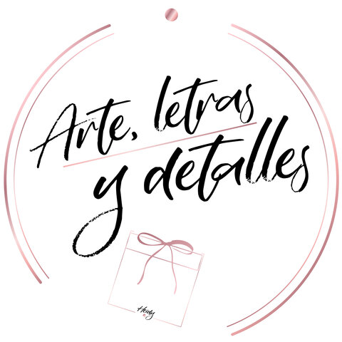 Arte letras y detalles - Emprendimiento