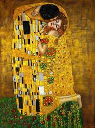 "El Beso" de Gustav Klimt