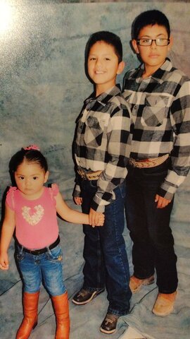 primera foto de hermanos