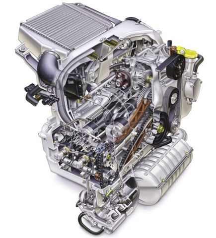 Eerste dieselmotor voor vrachtwagens.