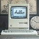 Original macintosh 1984 psd mockup