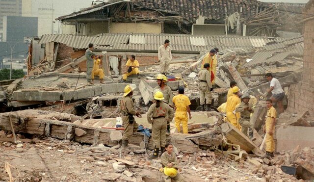 Asi actuaron los organismos de emergencia