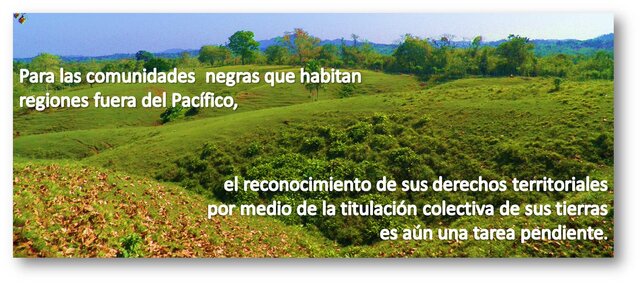 PROPIEDAD COLECTIVA - TIERRAS COMUNIDADES NEGRAS